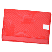 044516 帯16:兵児帯 金魚 赤