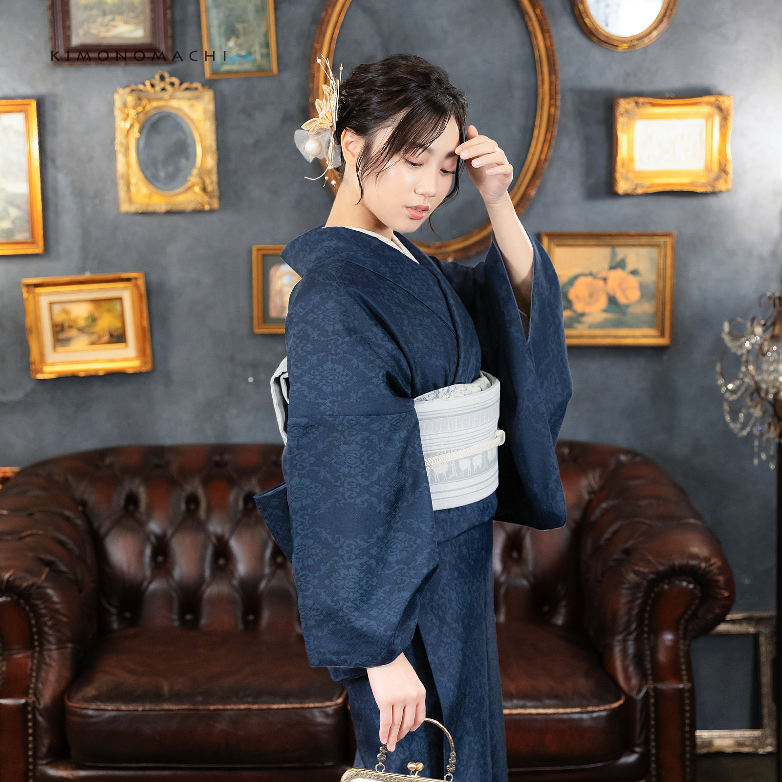 11アラベスク　ネイビー