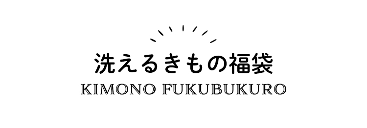 洗えるきもの福袋