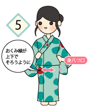 浴衣の着付け方