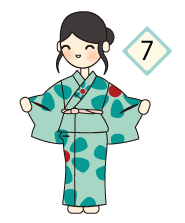浴衣の着付け方