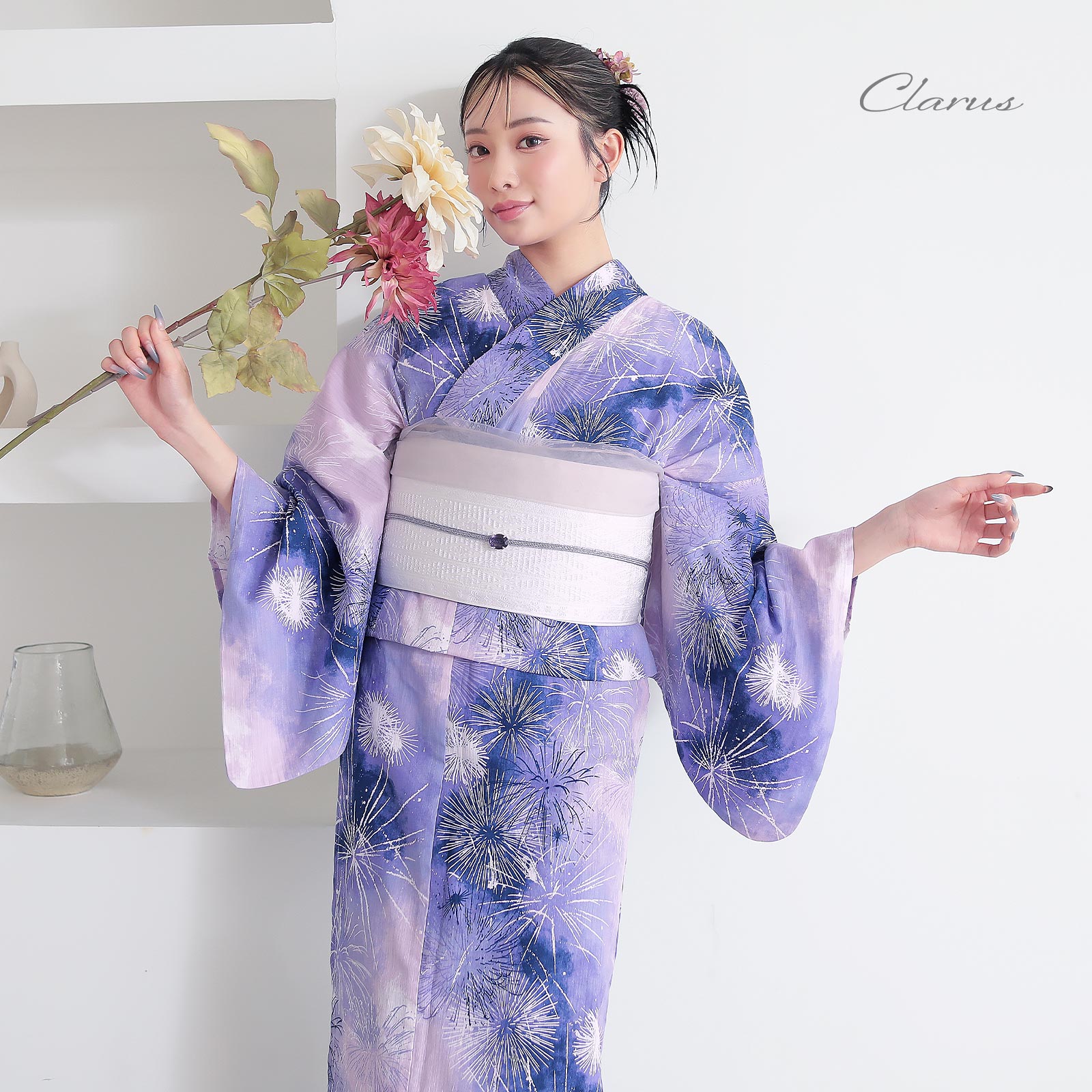 Clarus：夢語り花火　青紫（ゆめがたりはなび あおむらさき）