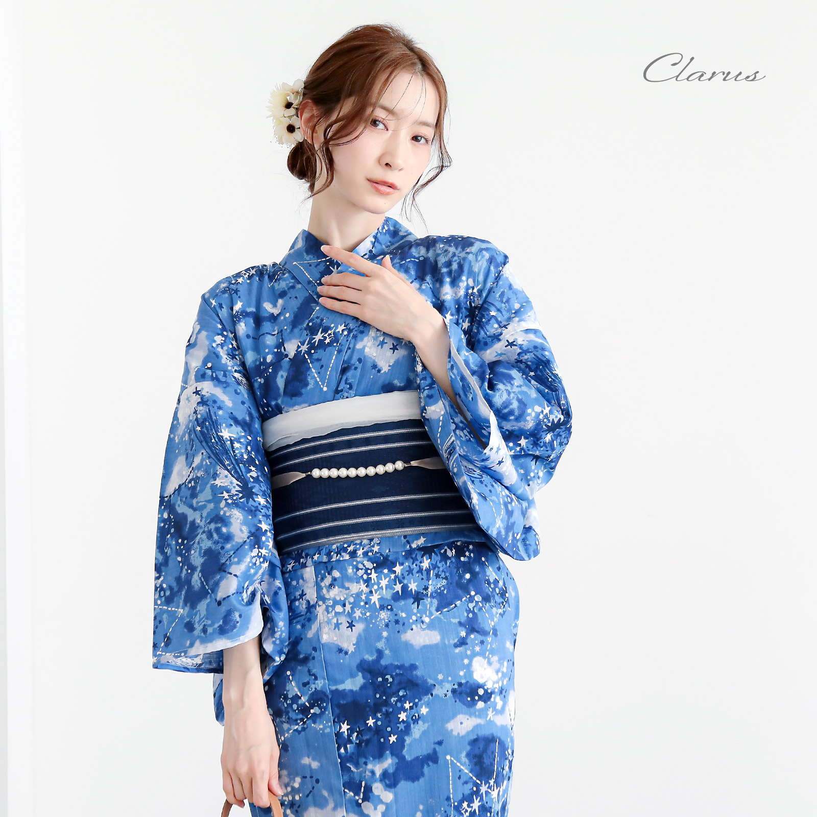 5夜涼みの星空 紺青