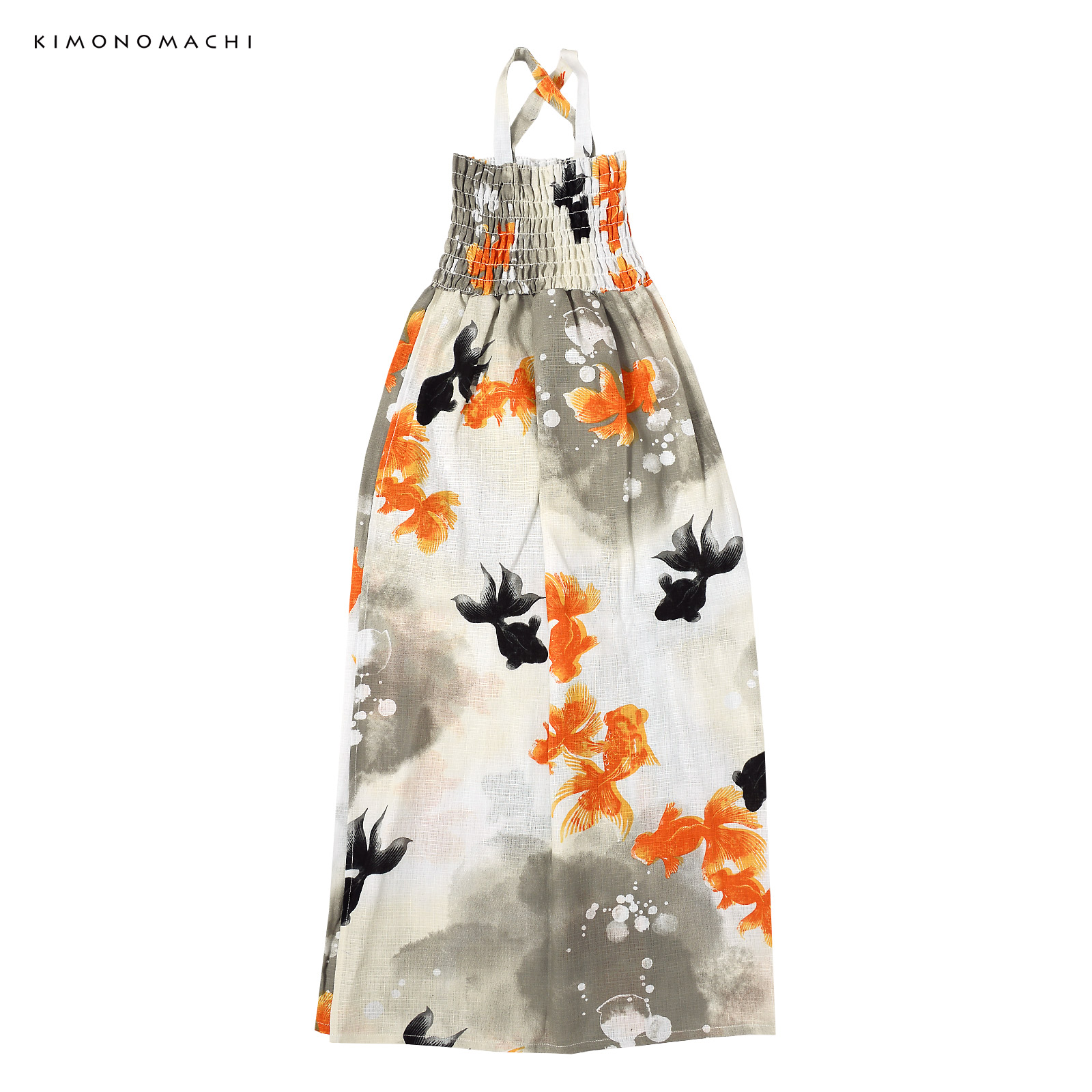 綿女の子2way：03ゆらぎ金魚　レッド×ブラック