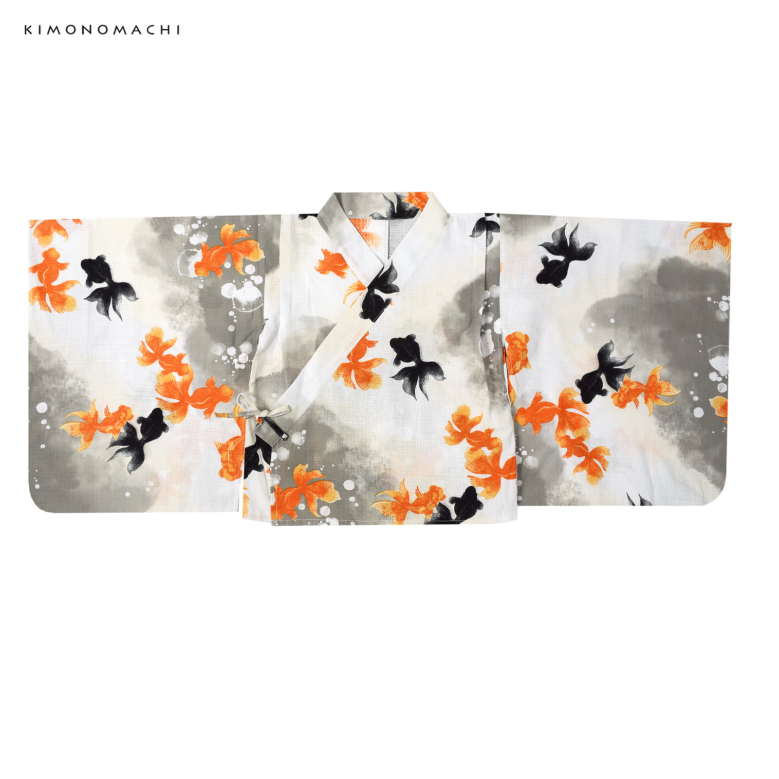 綿女の子2way：03ゆらぎ金魚　レッド×ブラック