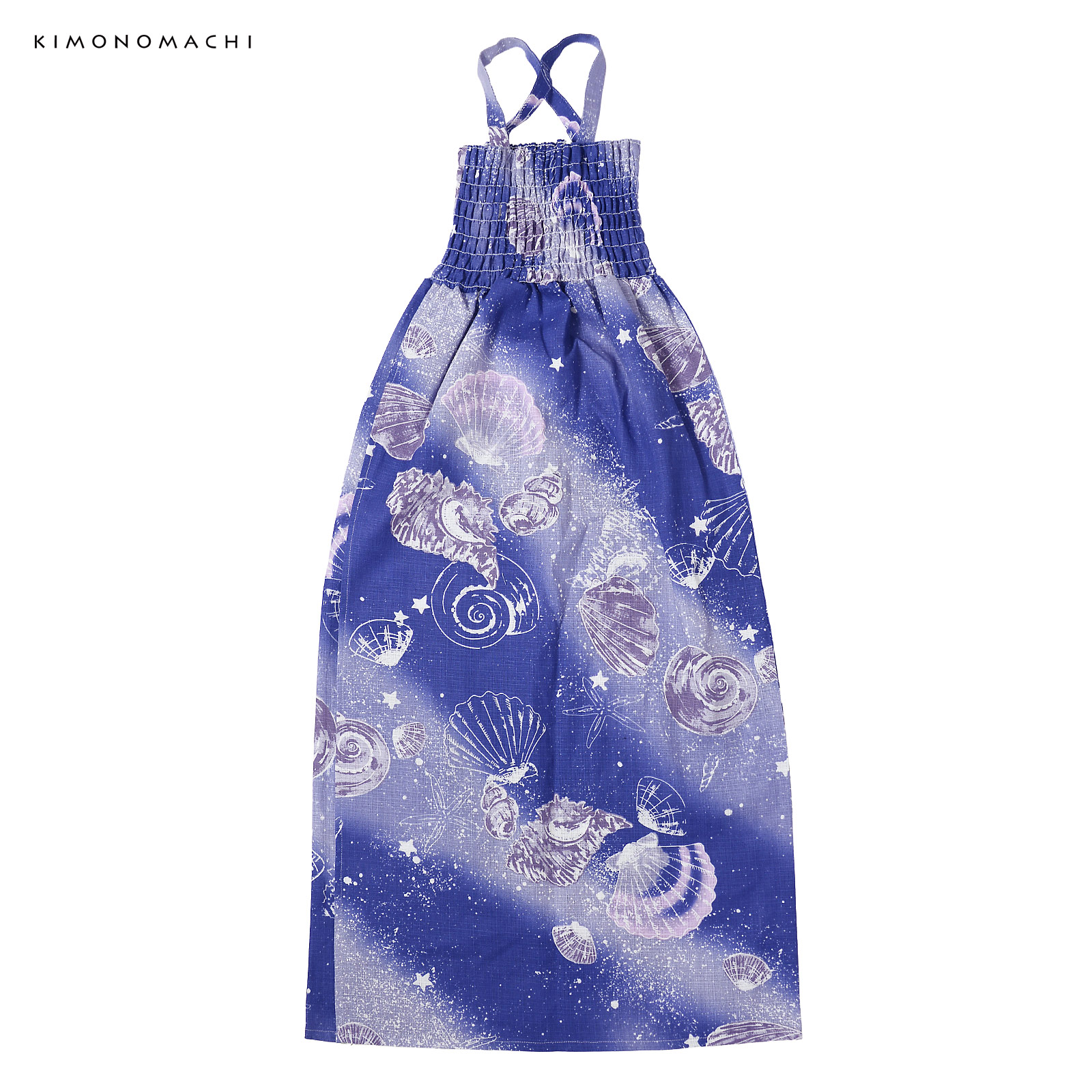 綿女の子2way：05貝殻　マリンブルー