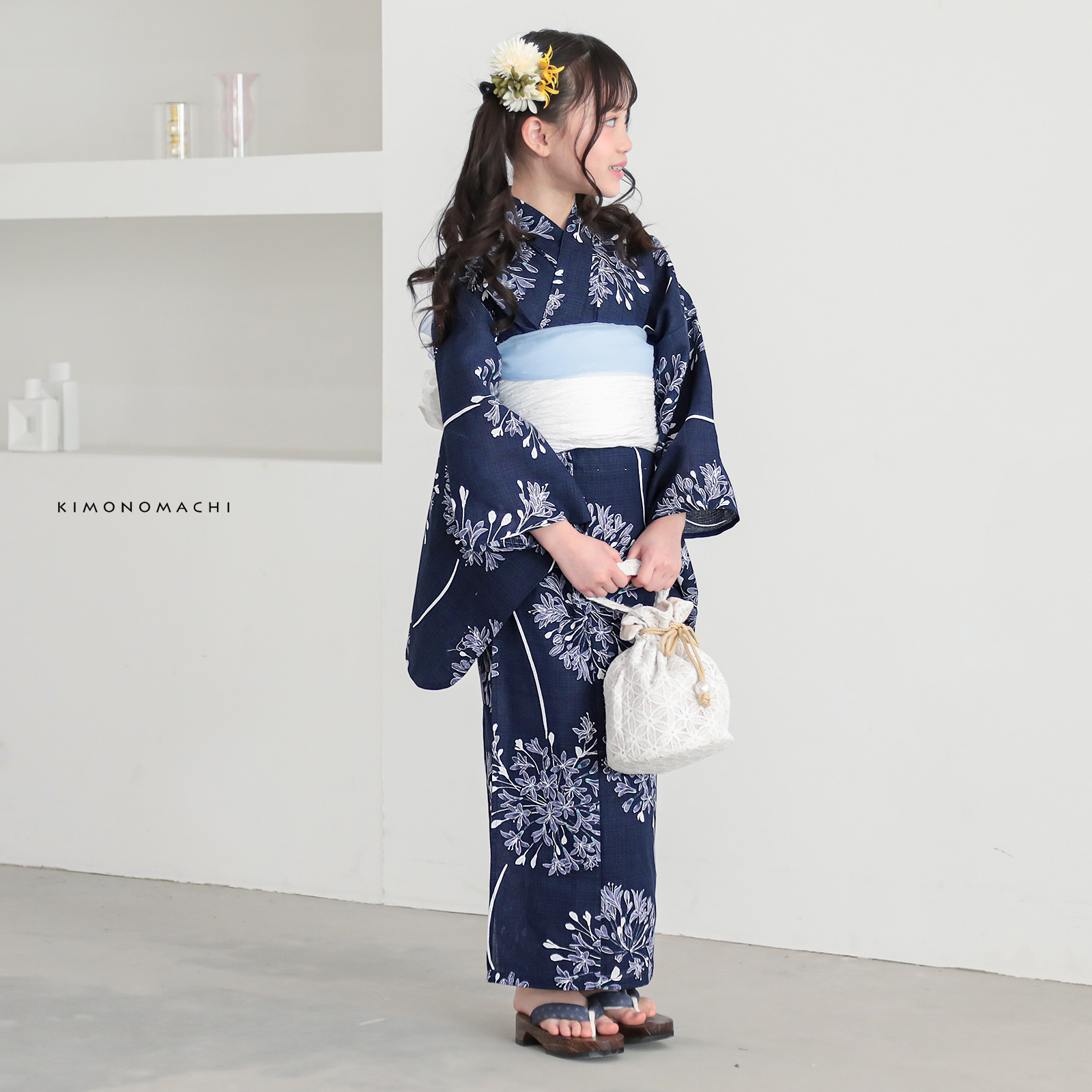 綿女の子：02アガパンサス　ディープネイビー