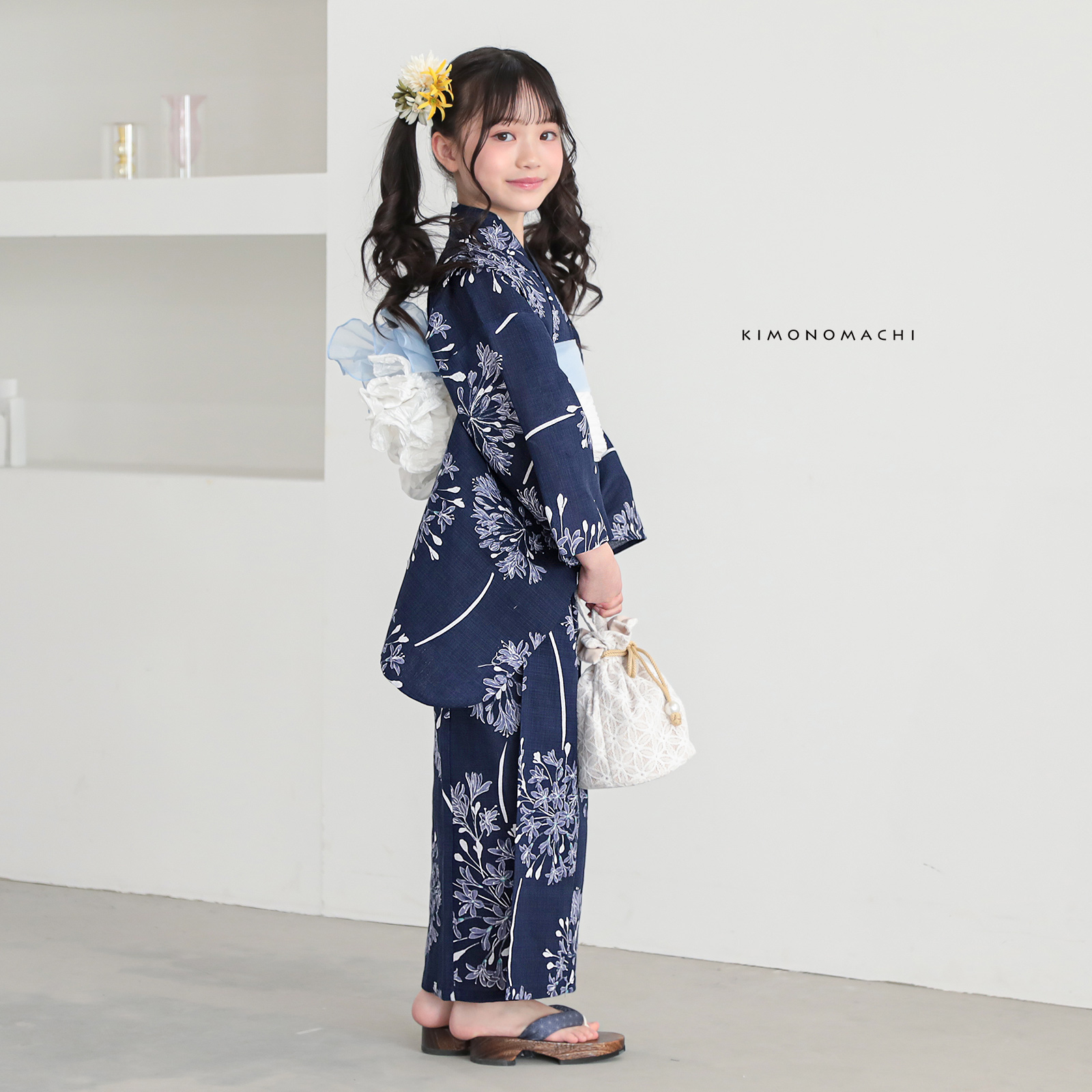 綿女の子：02アガパンサス　ディープネイビー