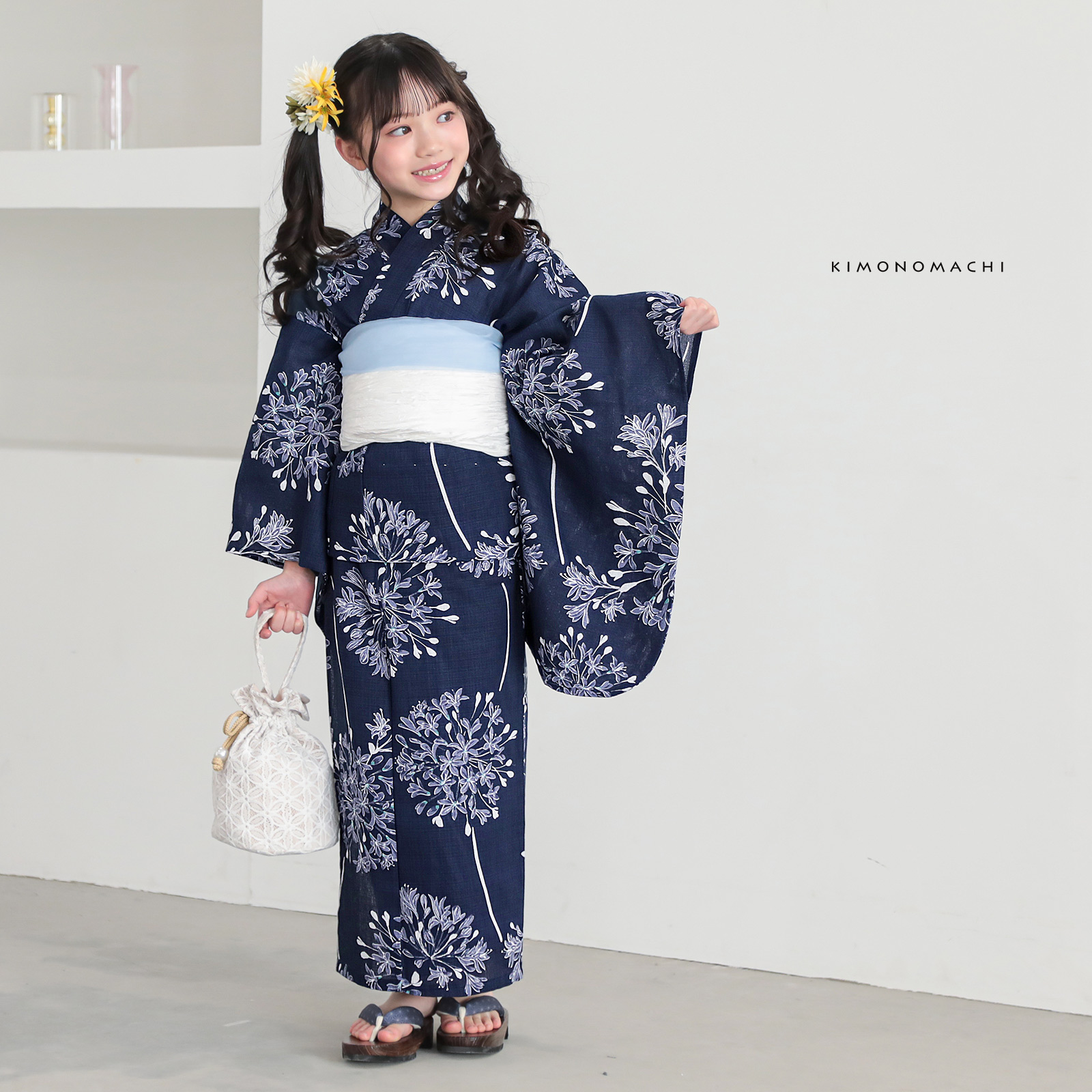 綿女の子：02アガパンサス　ディープネイビー