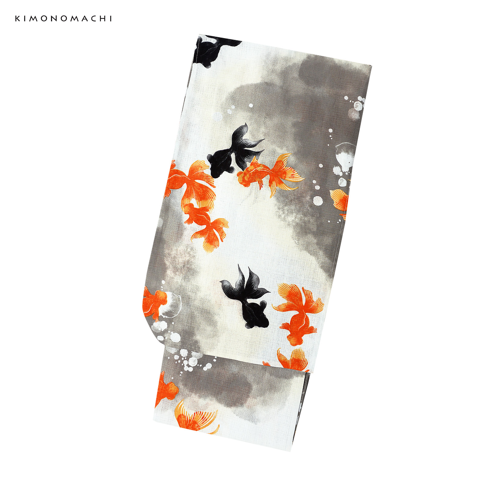 綿女の子：03ゆらぎ金魚　レッド×ブラック