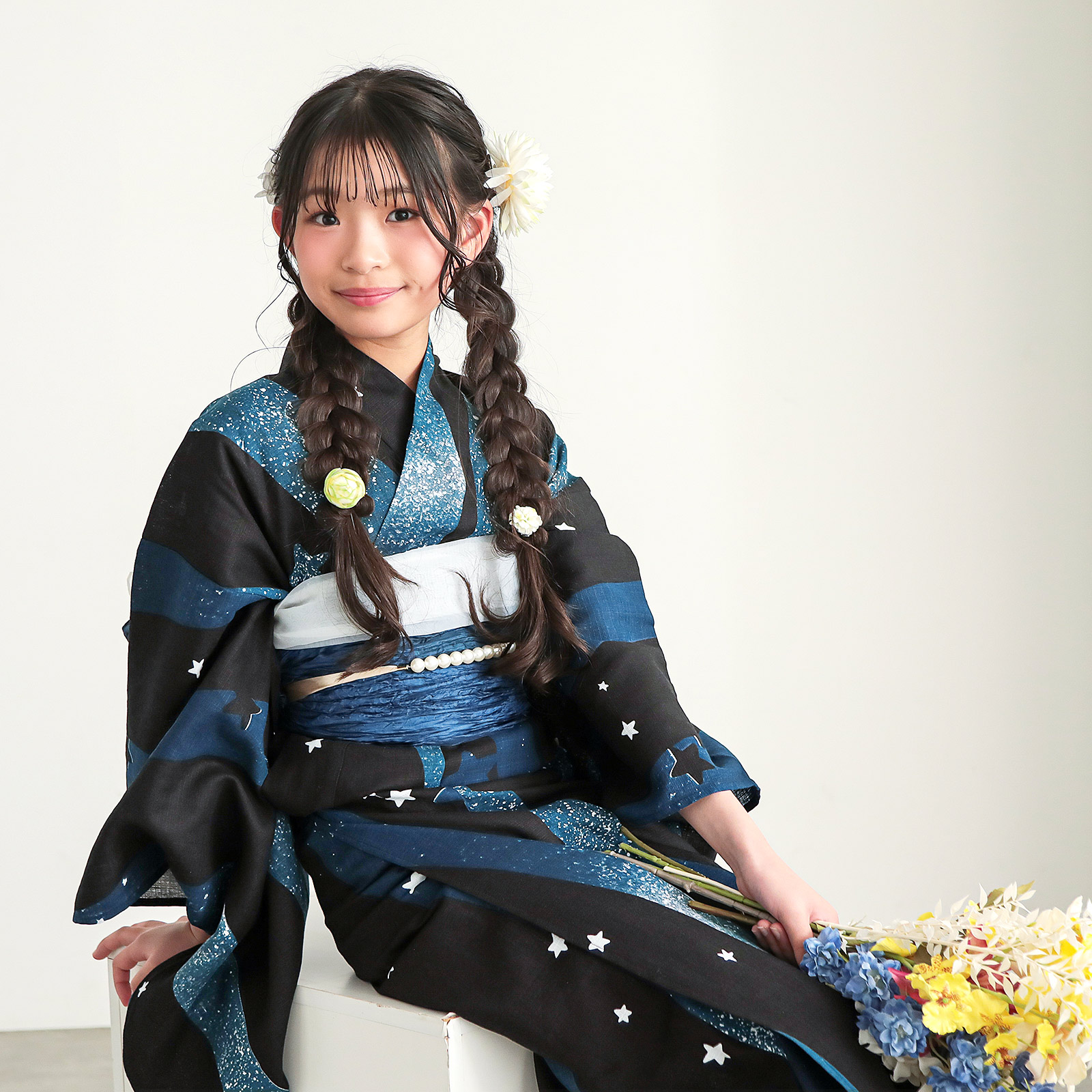 綿女の子：04天の川　ミッドナイトグリーン