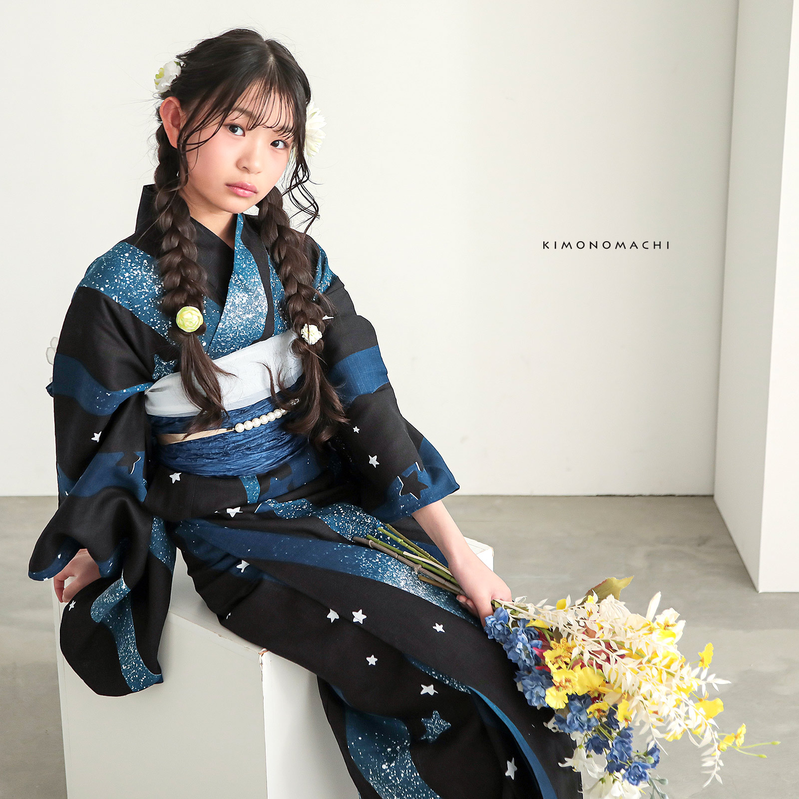 綿女の子：04天の川　ミッドナイトグリーン