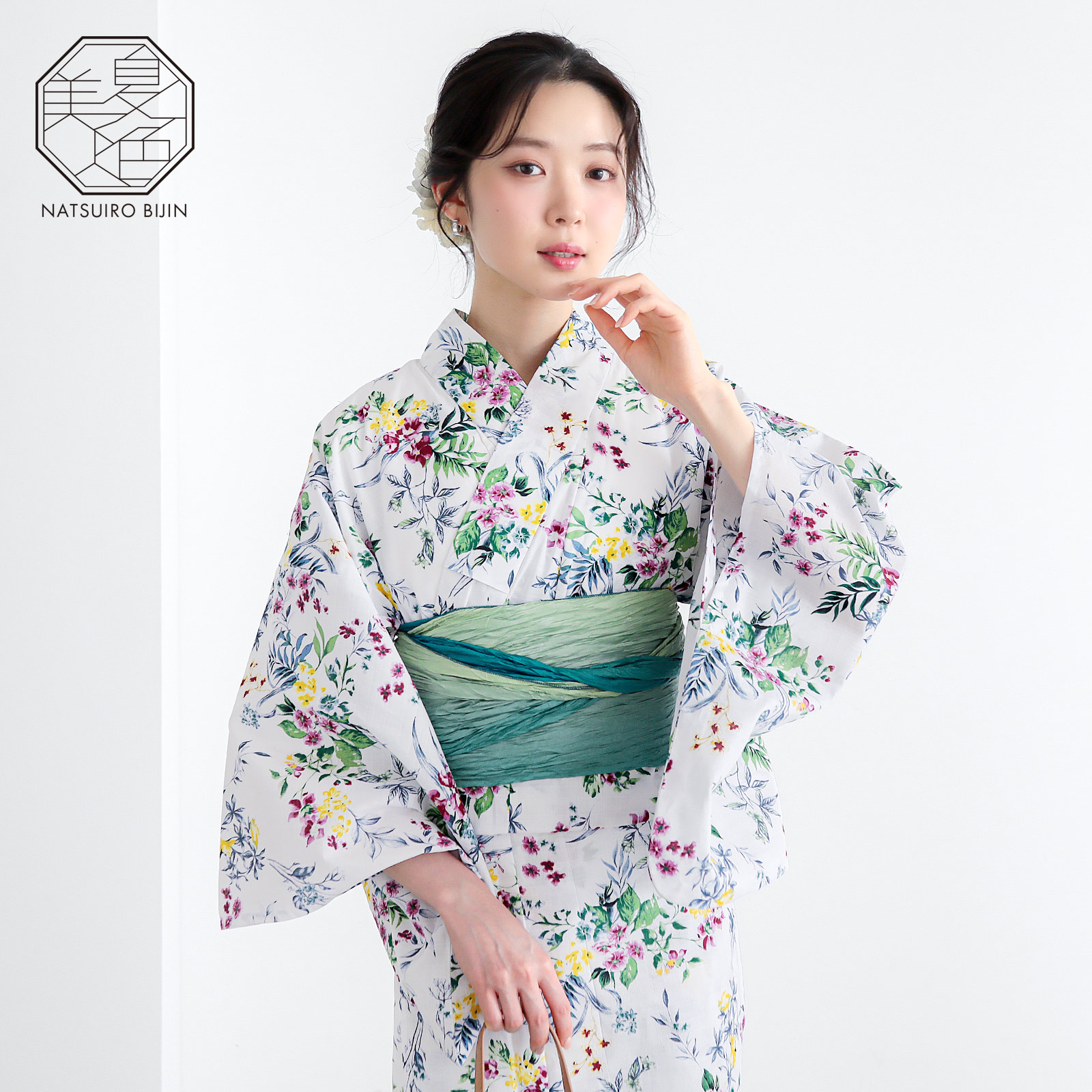 夏色美人：03百花繚乱　白×多色