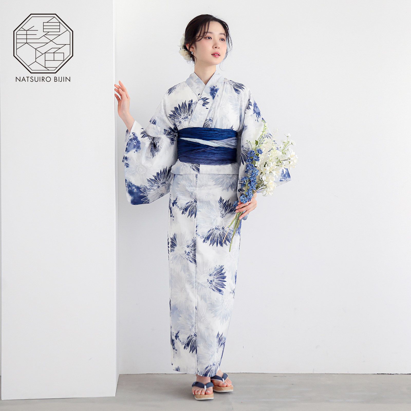 夏色美人：06向日葵　ネイビーブルー