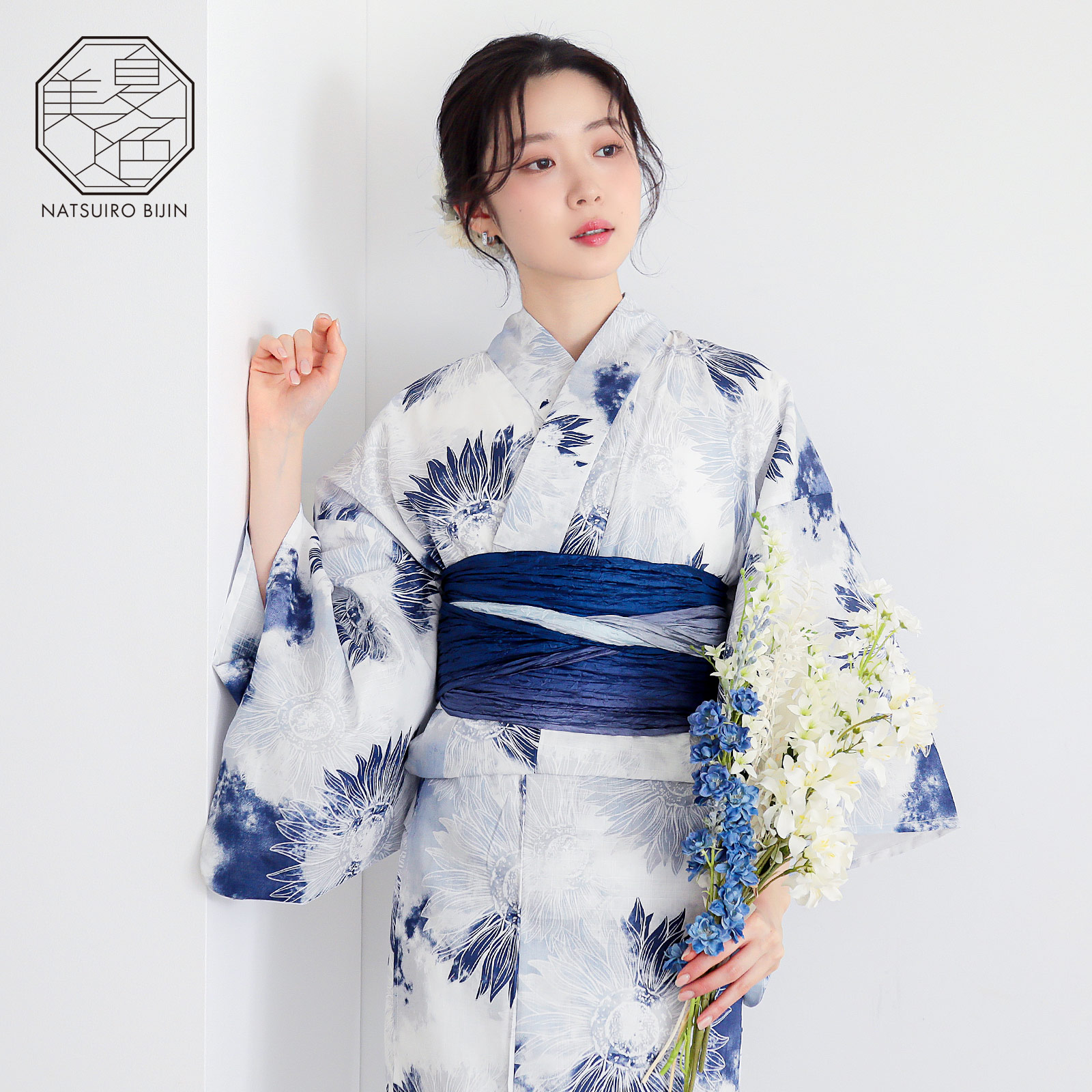 夏色美人：06向日葵　ネイビーブルー