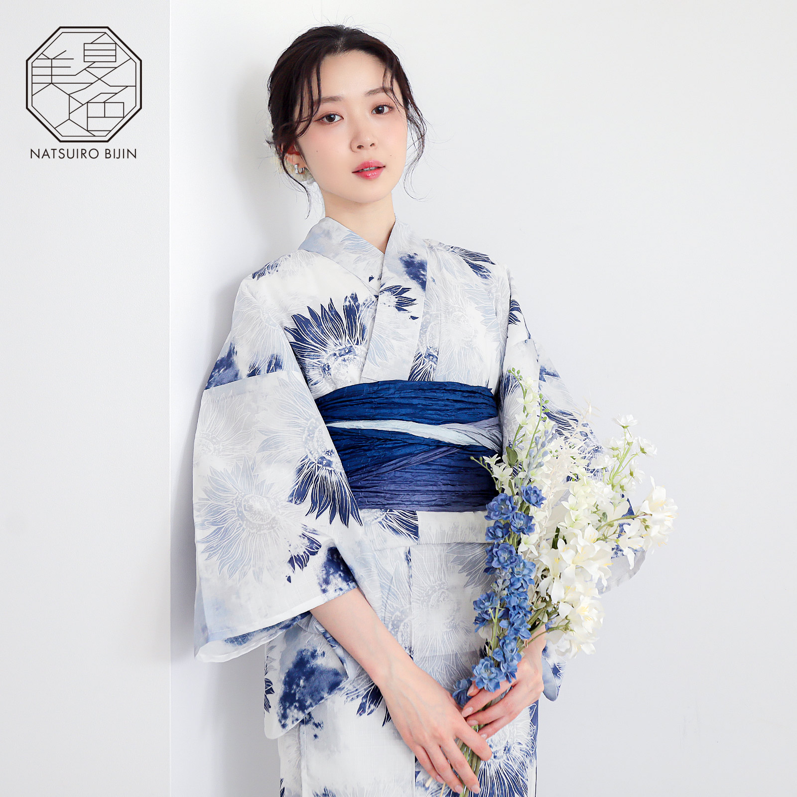 夏色美人：06向日葵　ネイビーブルー