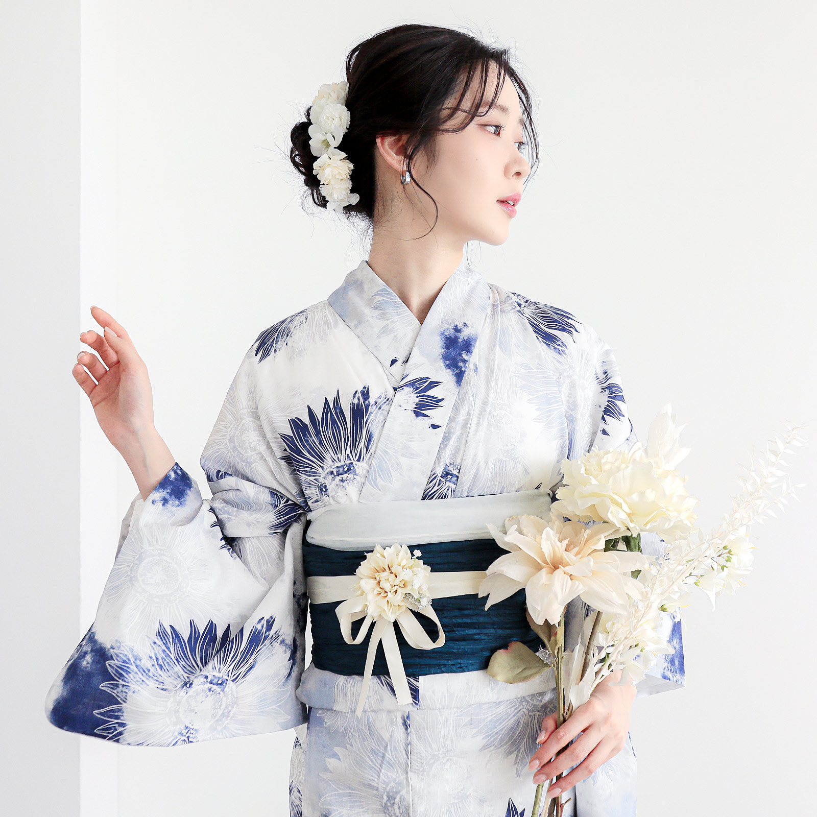 夏色美人：06向日葵　ネイビーブルー