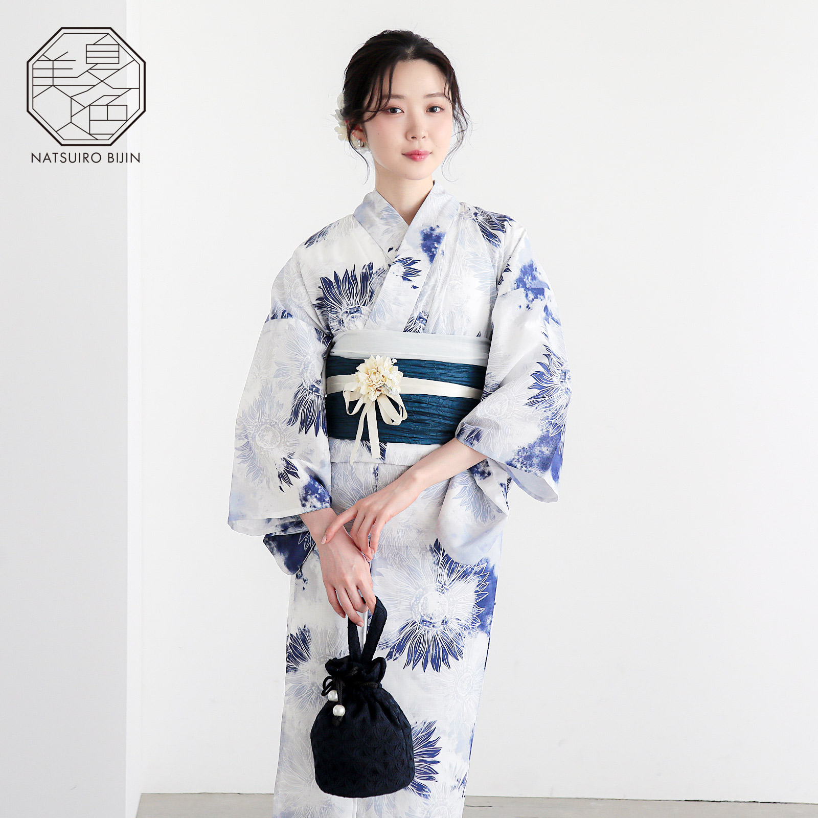 夏色美人：06向日葵　ネイビーブルー