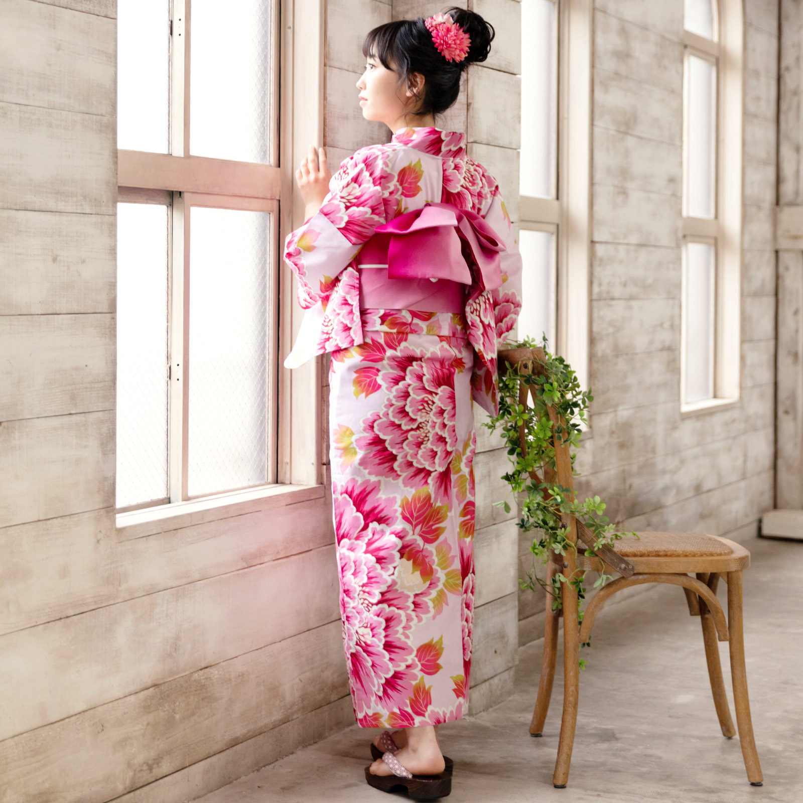 07ピンクパープル 大牡丹set