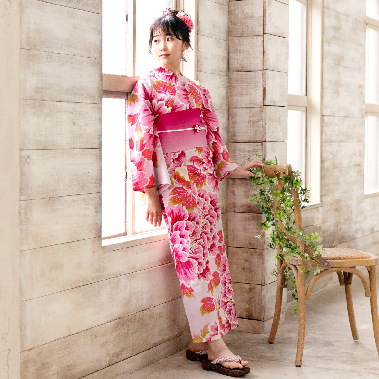 07ピンクパープル 大牡丹set